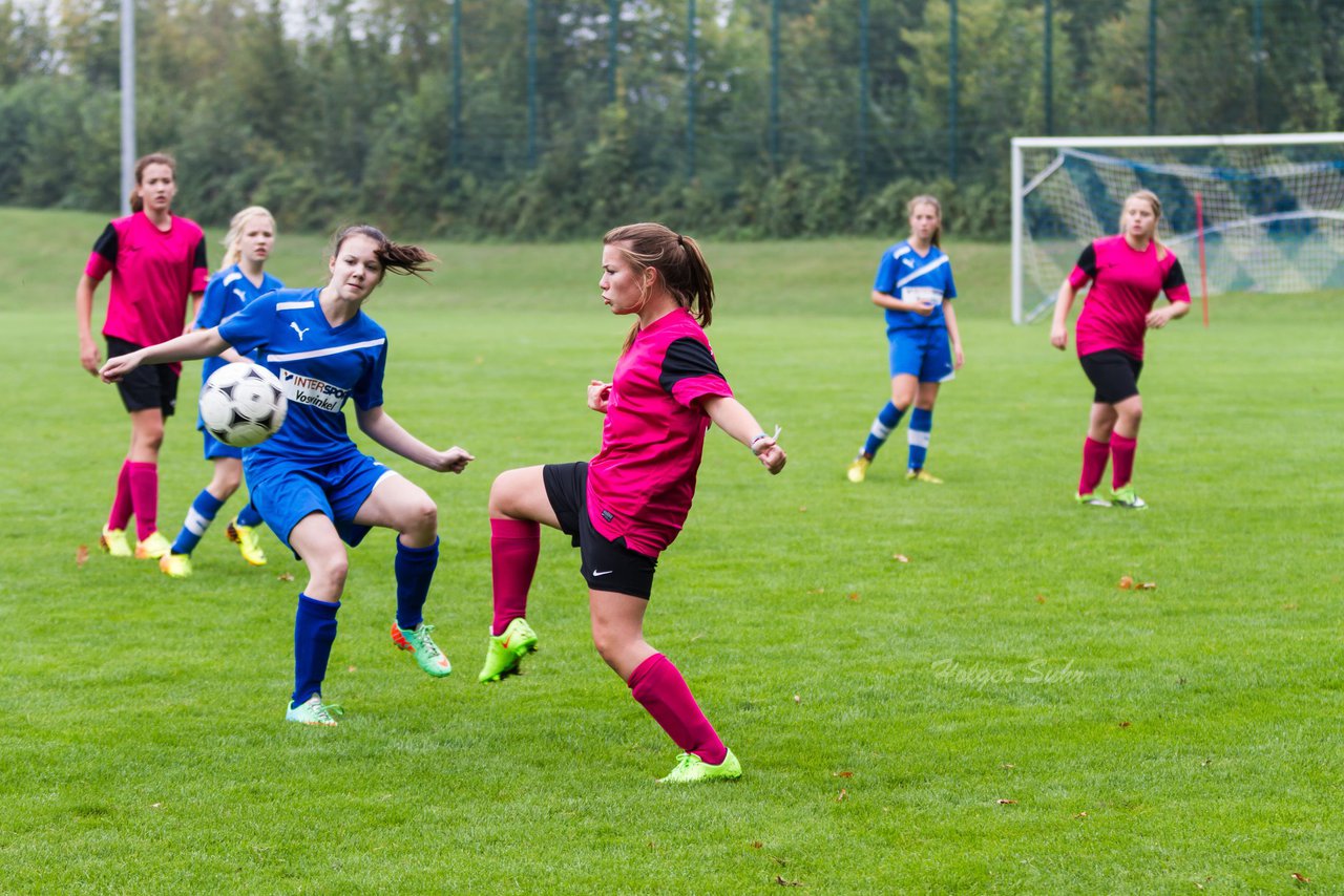 Bild 206 - B-Juniorinnen FSG BraWie 08 - JSG Sandesneben : Ergebnis: 2:0